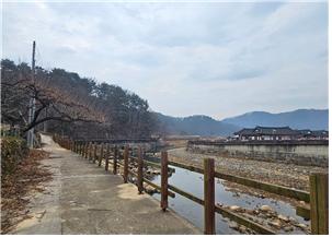 ▲ 남사마을 건너편 예담길